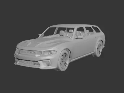 Dodge Charger Magnum 3D print model