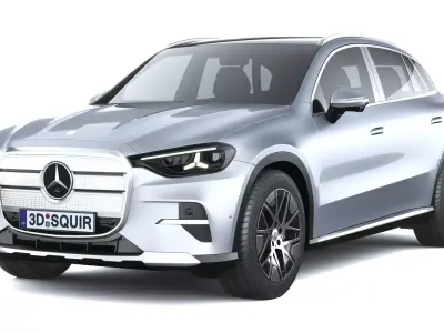 Mercedes-Benz GLC EV Base 2026 3D model