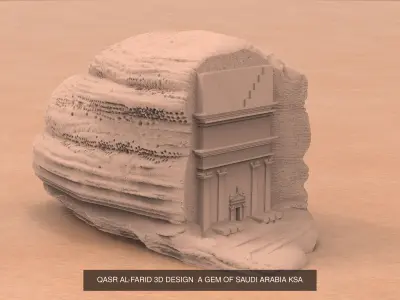 Saudi Arabia Landmarks Collection for 3D Printing  