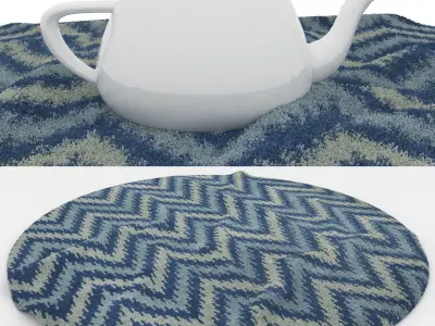 9 in 1 Rug Collection No 31 Low-poly 3D model