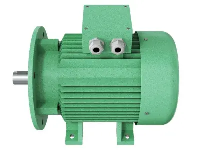 Electric motor 3D model by ecati