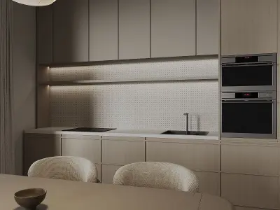 Cozy home interior 3D model