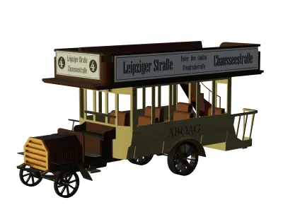 Model od Daimler Bus 1911 3D model