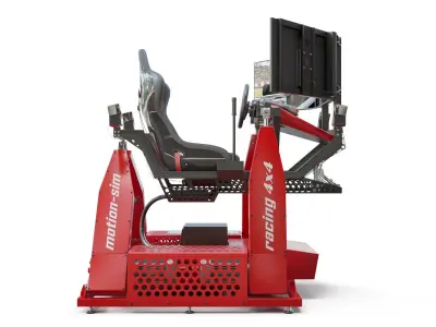 Racing Game Simulator motion sim 3D model