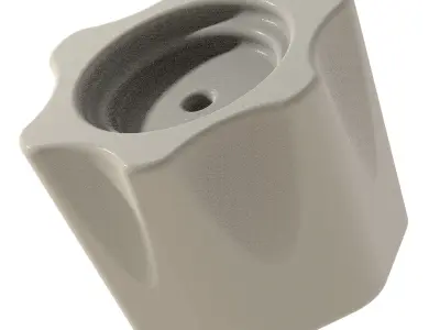 Faucet Plastic Knob 3D print model