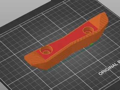 2022 Subaru WRX Trunk Handle - 3D Printed 3D print model