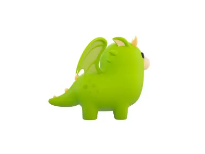 Dragon Character 3D model purchase