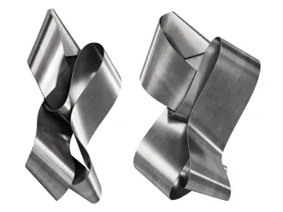 Abstract sculpture by Martha Sturdy 02 3D model