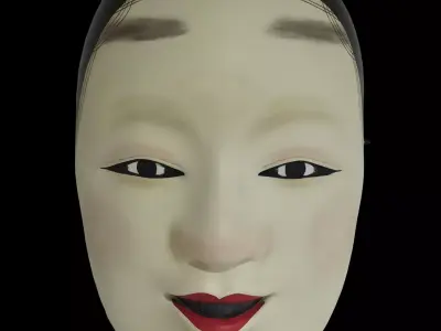 JAPANESE NOH MASK Onna-kei 3D print model