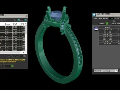 ring code 229 3D print model