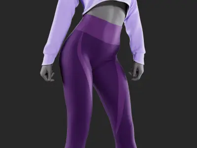 Outfit 81 - Marvelous Designer 3D model