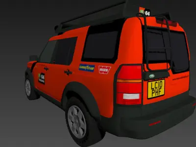 Land Rover Discovery 3 G4 Low-poly 3D model