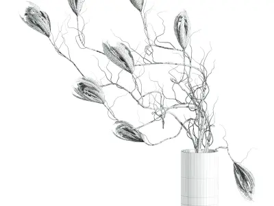 bouquet 3D model 5