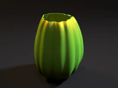 Pumpkin pots 4 3D print model