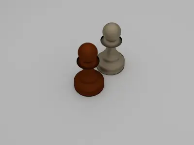 Chess Pawn 3D model