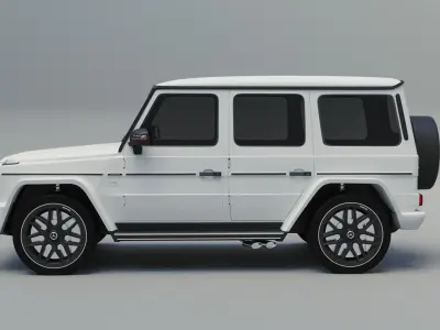 Mercedes G63 AMG 2023 FOR SUBDIVISION 3D model