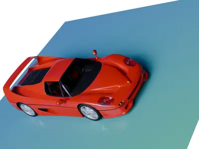 Ferrari 3D model purchase