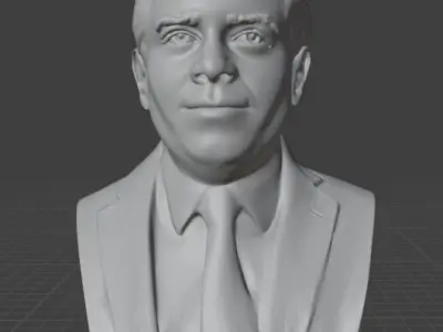 Jesse Ernest Wilkins 3D print model