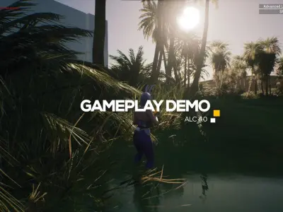 Bunny-Cute Fighting Shooter Anime Cartoon Girl StylizedCharacter Low-poly 3D model