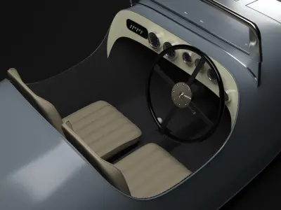 Aston Martin Ulster 3D model