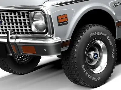Chevrolet K5 Cheyenne Ranger 1972 3D model