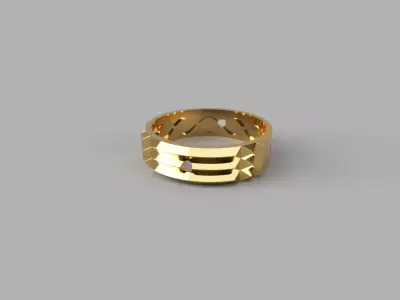 Atlantis Ring Number 20 3D print model