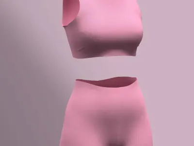 Women s sport cloth Free 3D model
