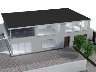 Building -0101234567890128TEC-IT Free 3D model