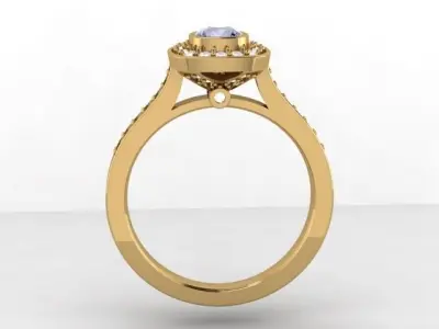 Halo Ring 3D print model buy