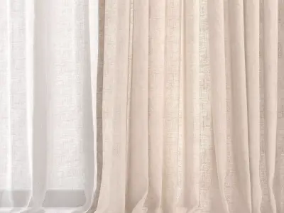 Curtains 56 3D model