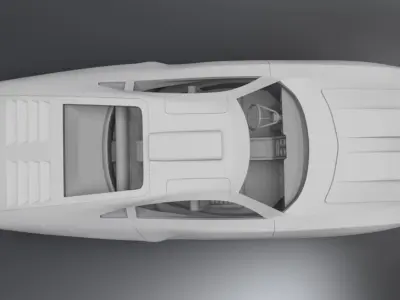 Ed Strakers Car Scale model 3D print model