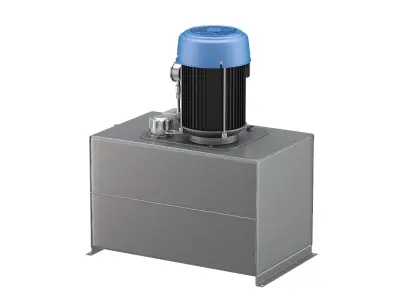 Haldex AC Hydraulic Power System Self-Contained 3D model