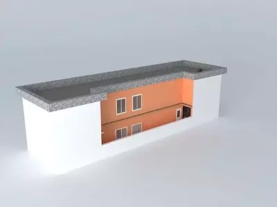 Luxury Townhouse in Brazil Free 3D model