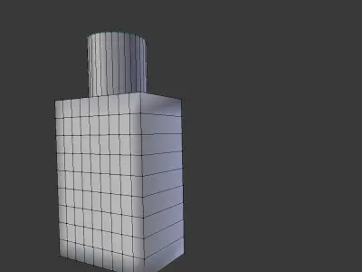Gucci Bloom Perfume Bottle Low-poly 3D model