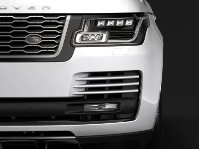 Range Rover P400e Vogue SE L405 2020 3D model