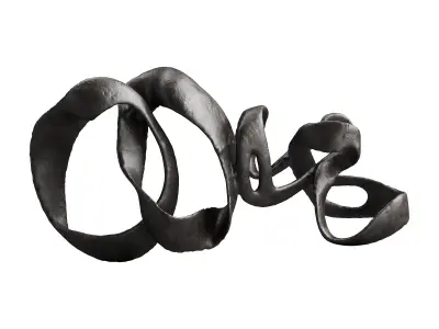 548 interior sculptures 22 cb2 abstract metal sculptures 3D model