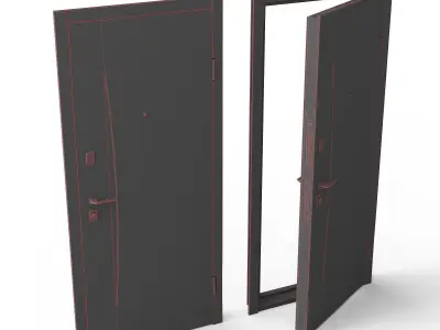 Dobe Door 3D model