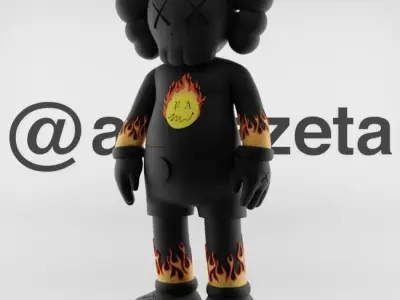 Kaws Palm Angels 2 for Print 3D print model