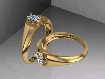 Classic Ring Free 3D print model
