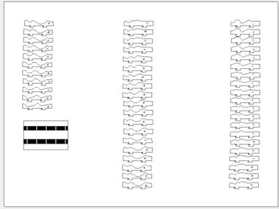 Parametric Wavy Wooden Wall Decor 25 - wood cutting machines  3D model