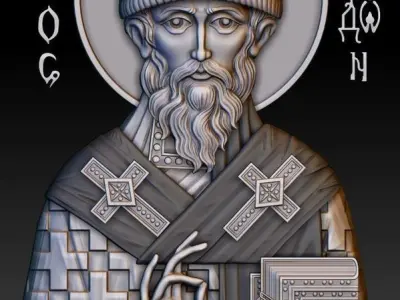 Saint  Spyridon of Trimyphus 3D model