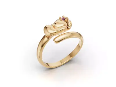 ring woman  3D print model 144