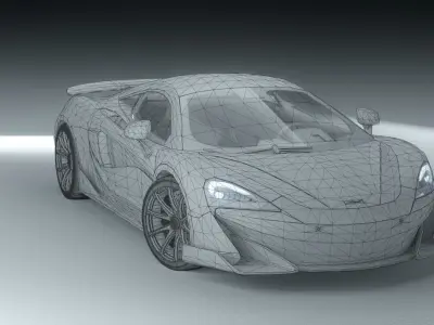 Mclaren 600 LT 3D model