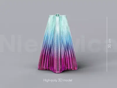 NIEDWICA VASE C-10 3D PRINTING VASE 3D MODEL STL FILE 3D print model