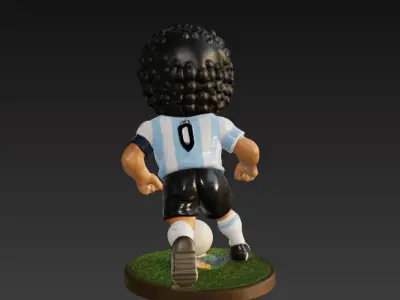 Maradona Mini Fut Series 3D print model