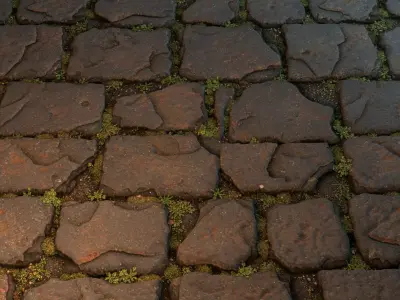 Paving Stones PBR Texture Texture