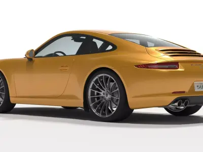 Porsche Carrera 3D model