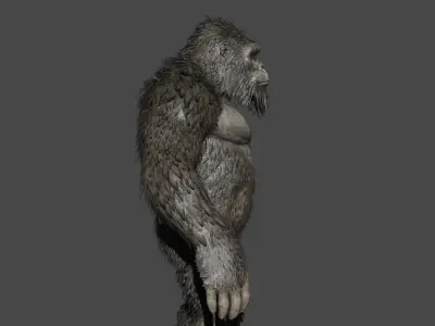 King kong Low-poly 3D model