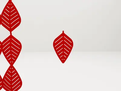 Airleaf Pattern - abstracta 3D model