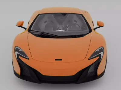 McLaren 650s 3D model by Flostudio